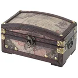 HMF Schatztruhe 17 x 10 x 9 cm 1-tlg. mehrfarbig