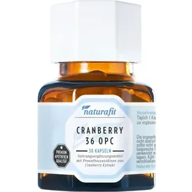 NATURAFIT Cranberry 36 OPC Kapseln 30 St.