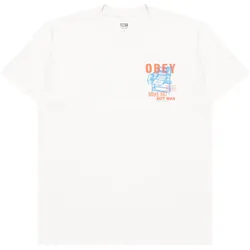 Obey PRINTING PRESS MAKE ART TEE - Multicolor/Beige - L