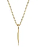 ELLI PREMIUM Geo Stab Basic Minimal 585 Gelbgold - Gr. unisize - in gold, - für Damen,