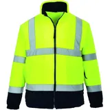 PORTWEST F301 Fleecejacke Gelb XS