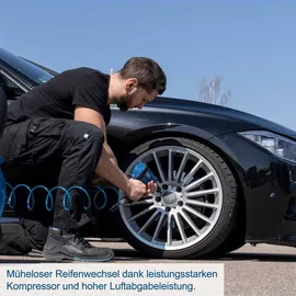 SCHEPPACH Kompressor HC63 Scheppach 10bar 1500W 50L Kessel Ansaugleistung 173 L/min | ölgeschmiert