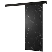 Schiebetür Komplettset - Schiebetürsystem Salwador 1 - Schiebetüren - Trennwände - Raumteiler - Innentüren, Tür 90 x 204 cm - Schiebetür Schiene - Zimmertür mit Schiebetür Griff - Saloontür