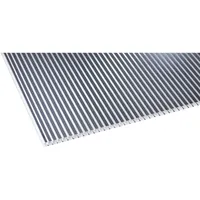 Gutta Hohlkammerplatte Zebra Anthrazit 4000 mm x 980 mm