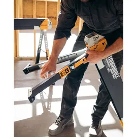 ToughBuilt Konstruktionsböcke Holz/Stahl orange 1 x Paar 1180 kg