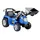 Wisam® Elektroauto für Kinder Baggerlader Traktor Schlepper ZP1005 blau