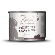 MjAMjAM Nassfutter Köstliches Pferd an Gedämpftem Kürbis 200 g