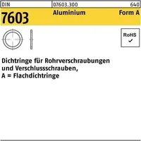 Reyher DIN 760 Flachdichtringe Alu A 33 x 39