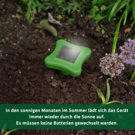 Gardigo Alu Basic Wühlmausvertreiber Vibration 700 m2 1 St.