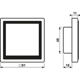 Jung KNX Raumcontroller LC 459 D1 S 211