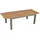 Merxx Gartentisch Ausziehbar 180/240 x 100 cm SteinBeige/Natur