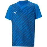 Puma Teamultimate Jersey Jr T-Shirt, Electric Blue Lemonade, 140