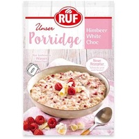 RUF Haferbrei Porridge, Himbeer White Choc, eine Portion, 65g