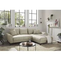 ed exciting design Ecksofa Bern L-Form«, frei im Raum stellbar, mit Bettkasten, mit Schlaffunktion