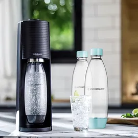 Sodastream Fuse PET-Flasche 2 x 1 l hellblau