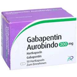 Gabapentin Aurobindo 300 mg Hartkapseln 50 St