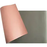 Exacompta Schreibunterlage BeeBlue, PU-Kunstleder, flexibel & rutschfest, abwischbar, B 400 x T 800 mm, nude/grau