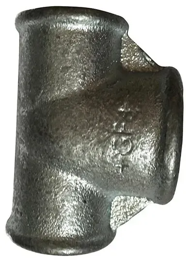 tee 90° galvanized reduced 1-1 1/2-1''