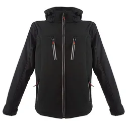 Storvik Clive Softshell-Arbeitsjacken Schwarz