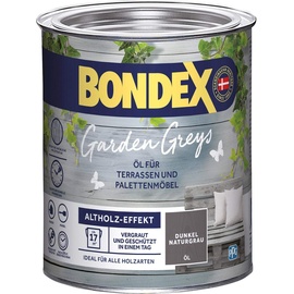 Bondex Garden Greys Öl 750 ml dunkel naturgrau