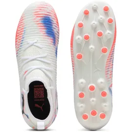 Puma Future 8 Match MG Kinder puma white/puma black/glowing red 28