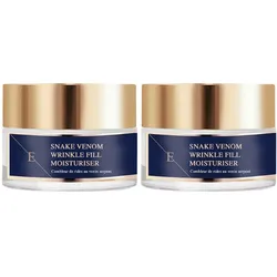 ErthSkin London 2x Faltenfüller Schlangengift Feuchtigkeitscreme 50ml 