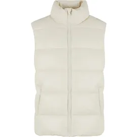 URBAN CLASSICS Recycled Big Puffer Weste White Sand XL