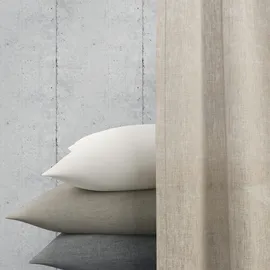 Neutex for you! Vorhang NEUTEX FOR YOU "LUCIA", hellbeige, B:145cm H:245cm, Polyester, Gardinen, Criss-cross Optik mit Effektgarn
