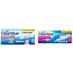 Clearblue Ovulationstest fortschrittlich & digital 20 stk + Trip
