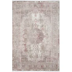 Webteppich Marcus 3 in Rosa ca. 160x230cm