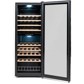 Klarstein Barossa 54 Duo Weinkühlschrank 2 Zonen 148 Ltr 54 Fl Touch-Display