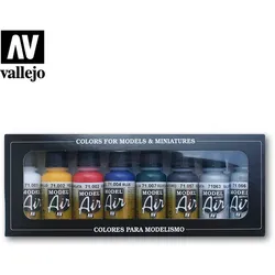 Basic Set | Vallejo Model Air Airbrush-Modellbau-Farbenset