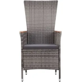 vidaXL Garten-Lounge-Set 3-tlg. grau 3059364
