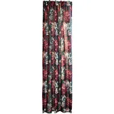 Homing Vorhang »Roja«, (1 St.), blickdicht, rot, Blumen, floral, rose, Wohnzimmer, Schlafzimmer Kinderzimmer | 140x245cm