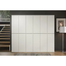 Home Affaire Novara Garderobenschrank 222x34x191 weiß