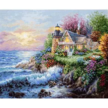 Luca-S Gobelin Set Gold Collection Wächter des Meeres Zählmuster