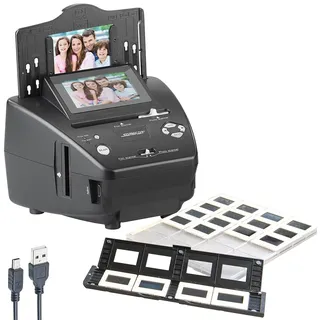 Somikon Diascanner: Stand-Alone-Foto-, Dia- & Negativscanner, 2.850 DPI, 20 MP, Display (Photoscanner, Dias Scanner, digitalisieren)