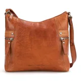 Spikes & Sparrow Umhängetasche Bronco Crossover Brandy