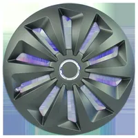 Radzierblende Fox 14 Zoll schwarz mt schwarz matt