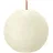 Bolsius Rustik Kugelkerze 7,6 cm beige