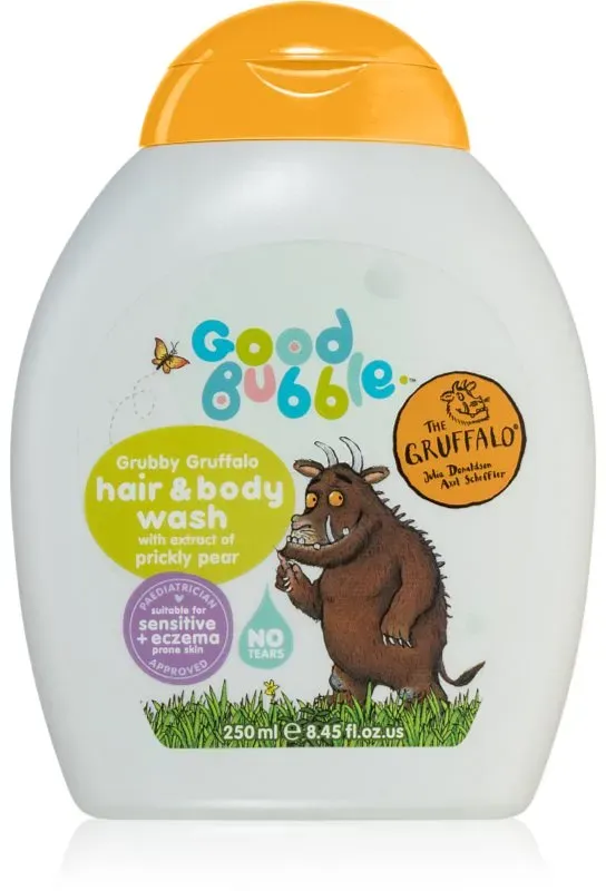 Good Bubble Gruffalo Hair and Body Wash Waschemulsion und Shampoo für Kinder 250 ml