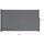 pro.tec Seitenmarkise 300 x 160 cm Grau Stahl