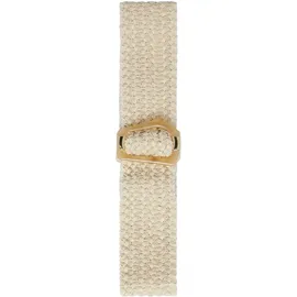 Comma, Taillengürtel Polyester/Polyurethan Beige  L