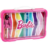 Theo Klein Puppenzubehör Sammelkoffervitrine für 6 Barbies Blau 5808