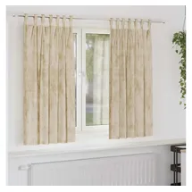 vidaXL Vorhang, Samtvorhänge 140 cm Samt
