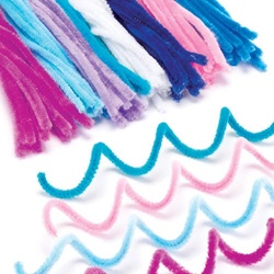Großpackung Pfeifenreiniger "Winter" (pro Set 120) Bastelmaterial