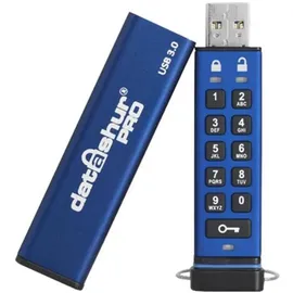 Istorage datAshur Pro blau, schwarz 128 GB