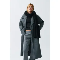 Gina Tricot - soft knitted scarf - Schals & Halstücher - Schwarz - ONESIZE - Dame - Schwarz - ONESIZE