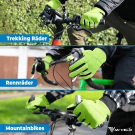 MIVELO Übergangshandschuhe „VELORIDER“ - Reflektierend - XL - Bestseller,oft gekauft,Zubehör