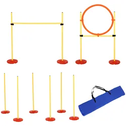 PawHut Agility-Ausrüstung ABS,PE,Polyester
